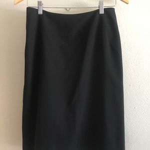 Basic black pencil skirt Ann Taylor